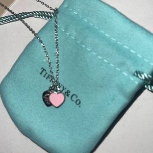 - Tiff & Co. Necklace Dupes 🩷🩵!! Heart necklace